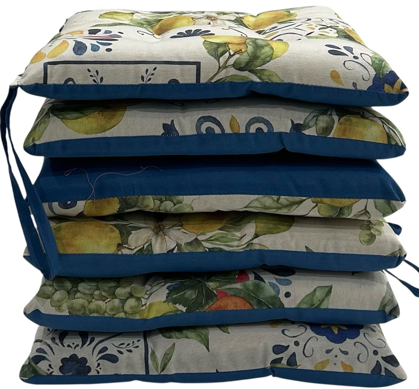 CUSCINI PER SEDIA MORBIDONE 4 PUNTI TRAPUNTATI AMALFI