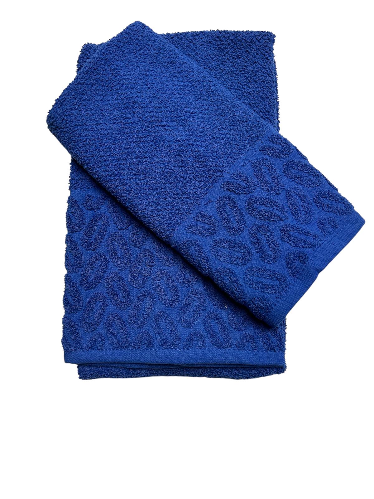 COPPIA DI ASCIGAMANO VISO + OSPITE IN MORBIDISSIMA SPUGNA DI COTONE