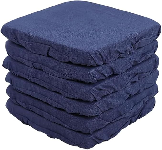 Coprisedia Imbottiti Vesto Molla Loneta con Elastico Set 6 Cuscini sedia