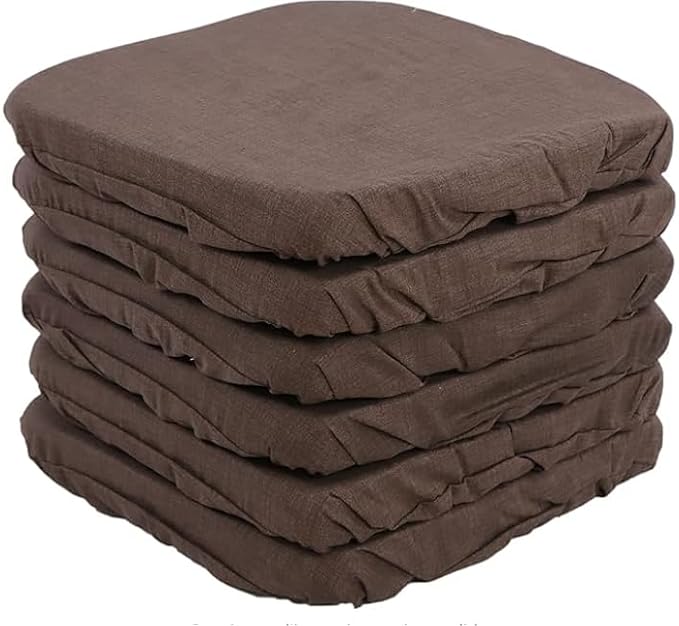 Coprisedia Imbottiti Vesto Molla Loneta con Elastico Set 6 Cuscini sedia