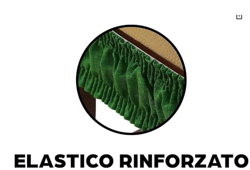Cuscini sedia con elastico Ginevra confezione 2 pezzi
