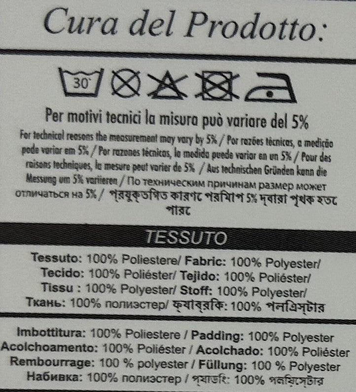 Trapuntino matrimoniale Provenza azzurro