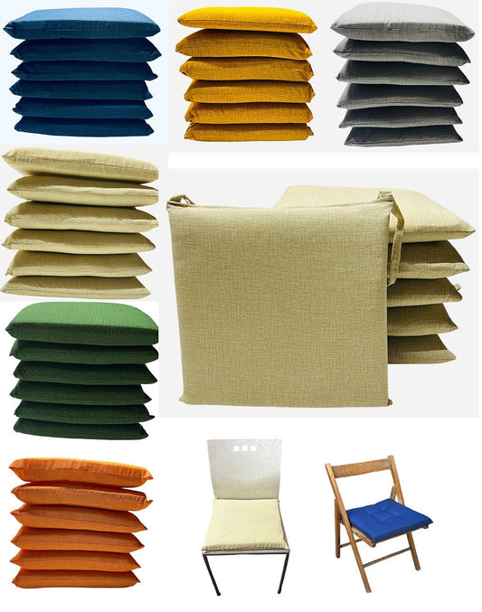 CUSCINI COPRISEDIA SFODERABILI CONFEZIONE 6 PEZZI